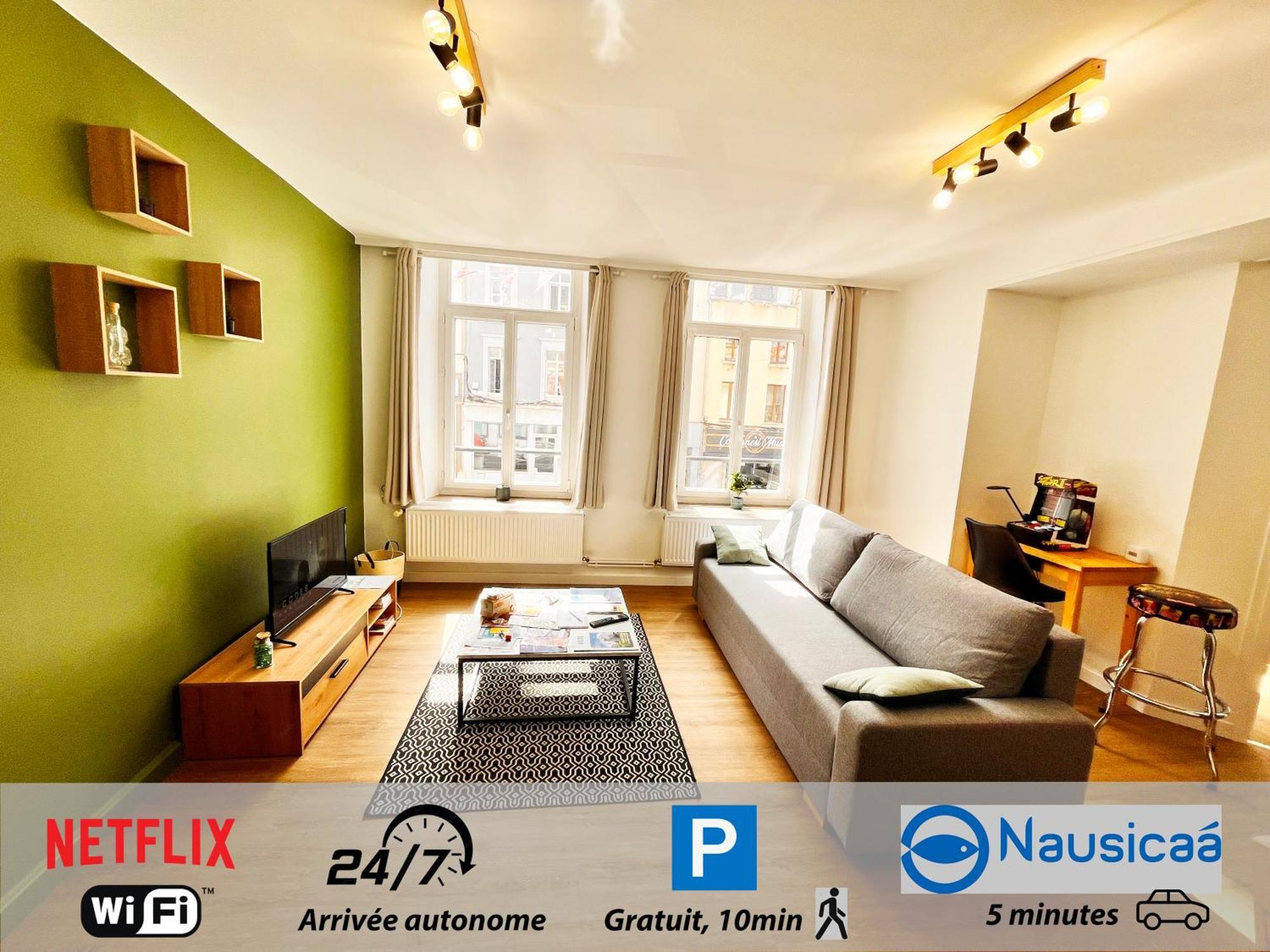 Le Charme Des Remparts Boulonnais Apartment บูโลญ-ซูร์-แมร์ ภายนอก รูปภาพ